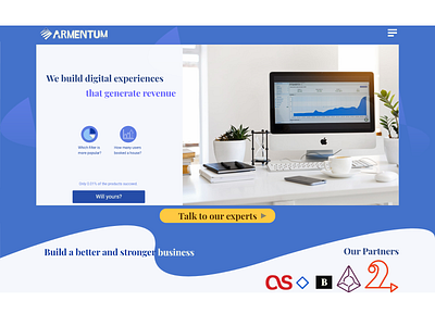 Corporate website demo design