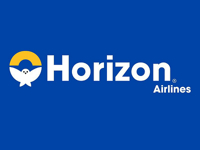 Horizon Airlines Logo airline logologo design