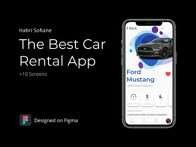 car rental app post