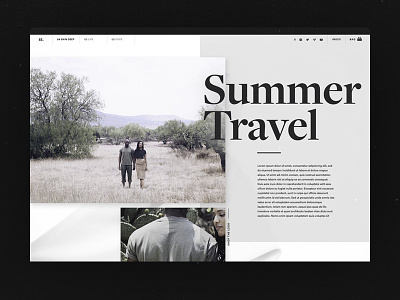 Story Section For New Project digital ecommerce editorial fashion grid type web