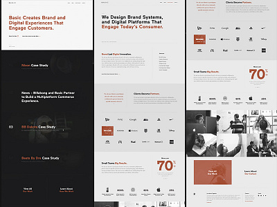 A BASIC Refresh agency clean portfolio simple type web