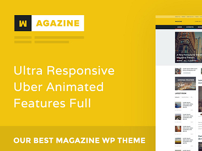 Wagazine WordPress Theme Description