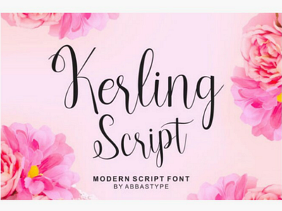 Font kerling script