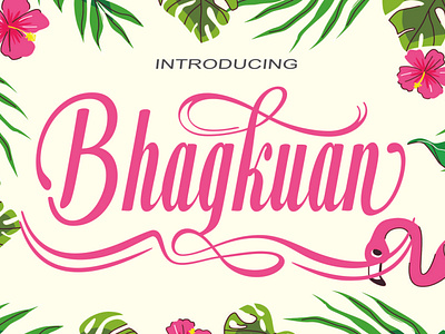 Bhagkuan Font