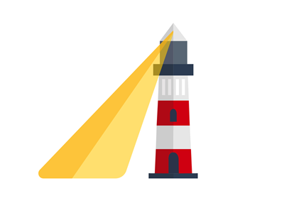 Lighthouse Picture by Software Planet Group on Dribbble