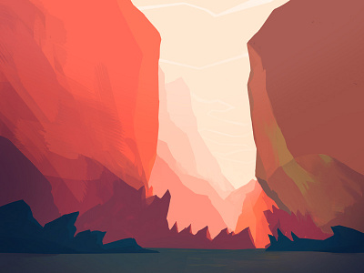 Background background color concept art digital game illustration landscape design painting