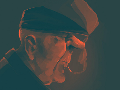 Les Vieux character design color graphic design illustration