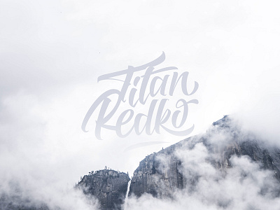 Lettering - Titan Redko lettering