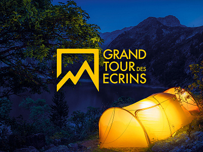 Grand Tour des Ecrins | Branding brand branding identity logo logotype mark monogram mountain nature outdoor