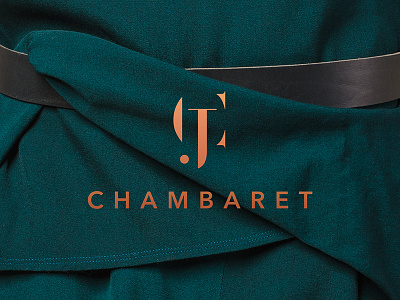 CHAMBARET | Branding brand branding clothes coper fashion logo logotype mark minimal monogram