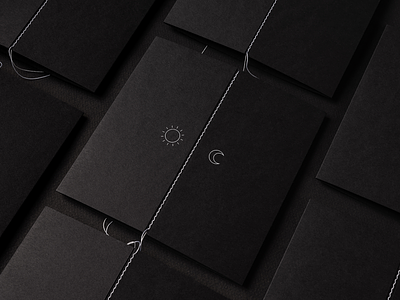 Gang Of Witches | Winter Solstice Greeting Card art art direction black branding card logo luxury moon paper print