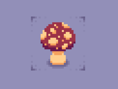 32x32 Mushroom By Ske11y On Dribbble