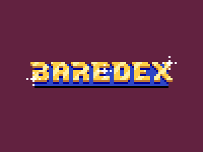 Baredex Logo branding design game art game design icon illustration pixel art pixelart