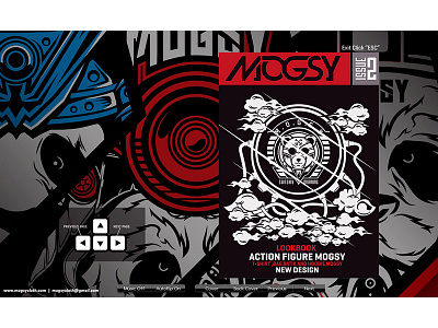 Cover Magazine 2 2014 apparel black brand cloth clothing fashion logo mogsy mogsycloth new tshirt