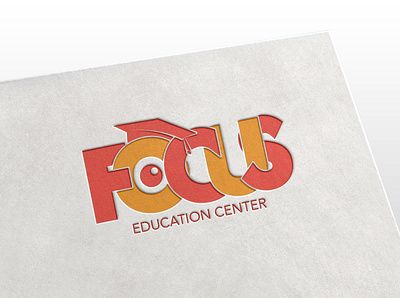 Focus EDU Center branding design focus focus lab illustration logo logodesign mongolia vector