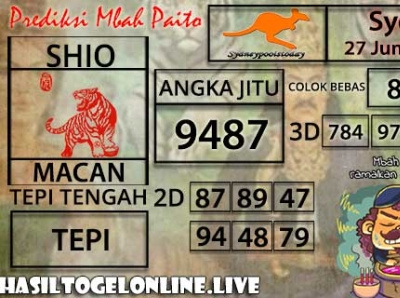 Prediksi sydney 27 juni 2021