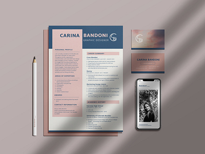 Resume and Contact Card