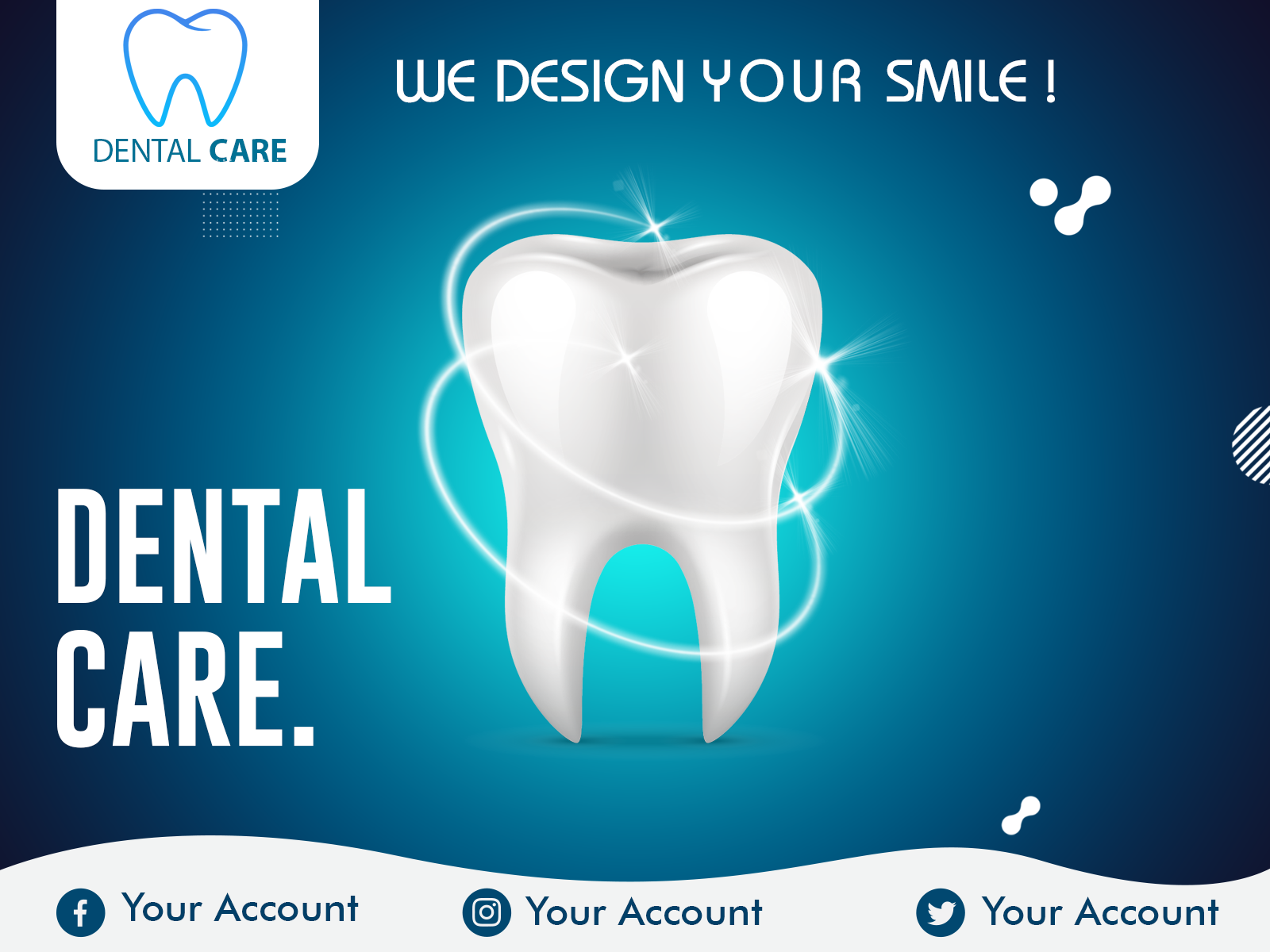 Demo dental care social media design by stanly iyad on