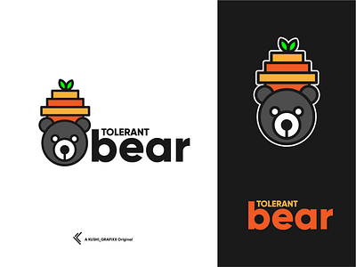 Tolerant bear awesomelogo dribbble graphicdesign graphicdesigner logo logoawesome logodesign logodesigner logooftheday logos logotype