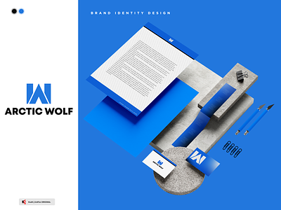 ARCTIC WOLF branding dribbble graphicdesign identitydesign illustration logo logodesign logodesigner