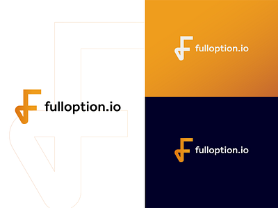 Fulloption.io Logo Design crypto custom logo future logo modern logo multiverse