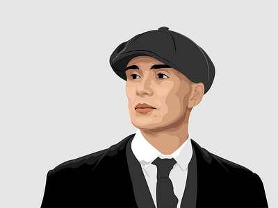 Thomas Shelby Vector Illustration