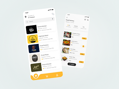 Homemade Food Delivery App