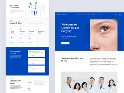 Eye Surgery Clinic – Website Design