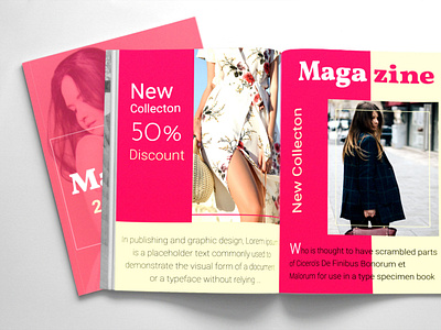 Fashion Magazine by Print Graphic Role on Dribbble
