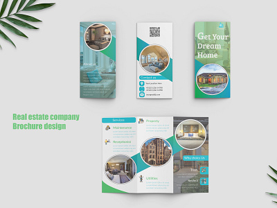 Creative modern REAL ESTATE brochure design bifold brochure design brochure template corporate brochure design creative brochure graphic design modern brochure printing design real estate brochure trifold brochure trifold brochure design