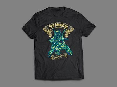 Sea monster T-Shirt for t-shirt lovers creative t shirt modern t shirt monster monster tshirt sea sea tshirt t shirt t shirt design t shirts tshirts