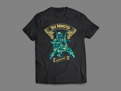 Sea monster T-Shirt  for t-shirt lovers