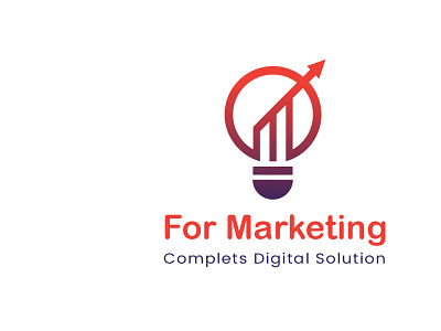 simple and memorable digital merketing company brand logo