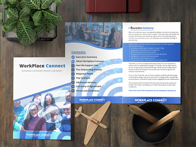 IT company Bi fold brochure design bi fold brochure brochure brochure design company brochure corporate brochure tri fold brochure