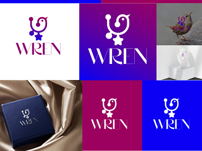 Wren Logo Design for Watch Company Jewelry