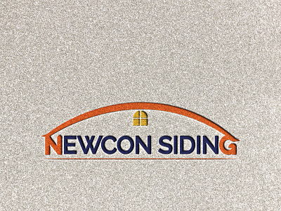 Newcon siding real esate company logo branding design flat logo illustration logo logo design logo designer logo inspiration logotype ui