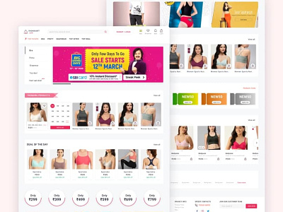 Fashokart E-commerce Website Design e-commerce homepage landingpage ui uiux webdesign website