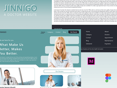 Doctor website branding design doctor website ecommerce website websites