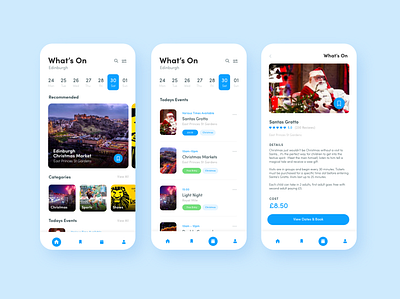 Local Events App Design Concept adobe xd app design dailychallenge events ui xd xddailychallenge