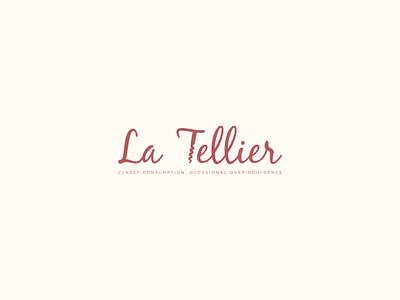 La Tellier branding icon logo logo design