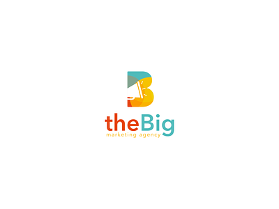 The Big Marketing Agency branding icon logo logo design