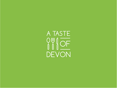 A Taste Of Devon brand branding logo logo design