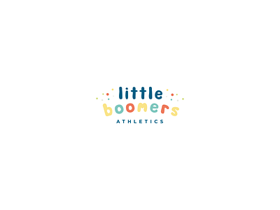 Little Boomers branding logo logo design