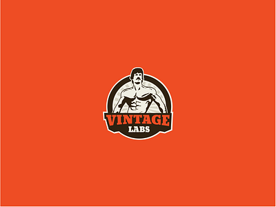 Vintage Labs branding logo logo design