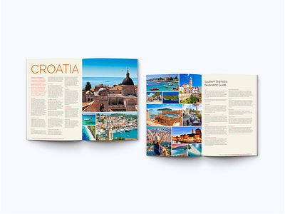 Unforgettable Croatia - Brochure Design travel