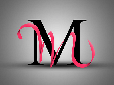 Lettre M - typographie