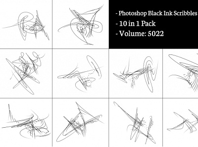 Free Black Ink Scribbles brush Packs for Photoshop abstract action artistic brush creative dark design effect free brush free file free item free ps mrikhokon photoshop photoshop action photoshop effect vintage