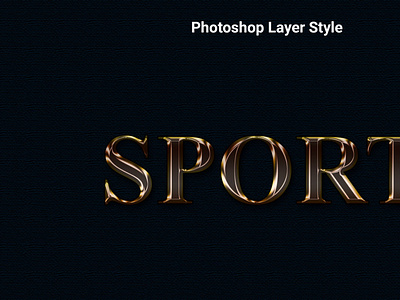 Free Photoshop Sport Text Effect