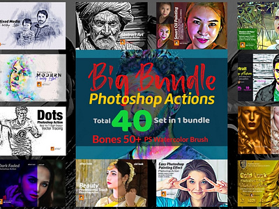 Photoshop Actions Bundle