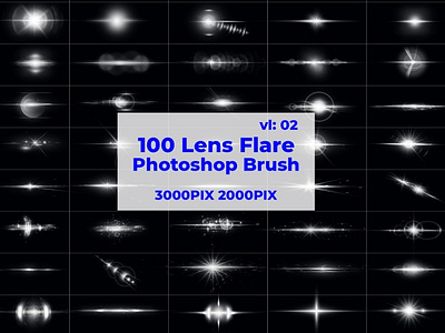 Lens Flare Brush Photoshop